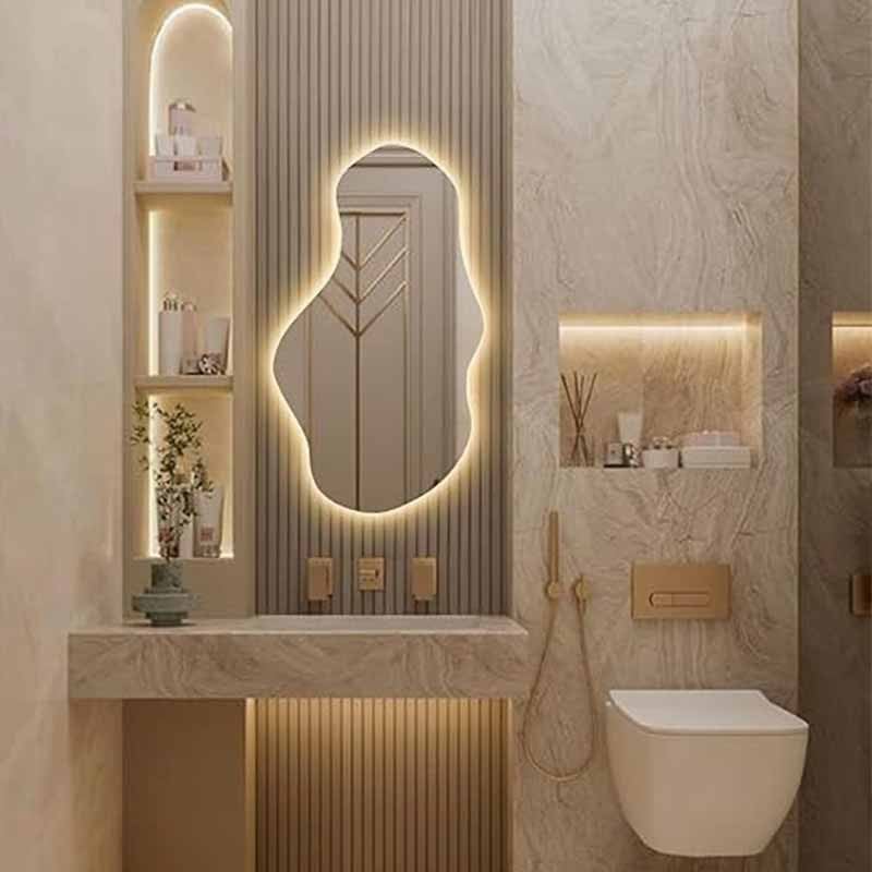 آینه سرویس بهداشتی طرح سانا کد BA-70-60