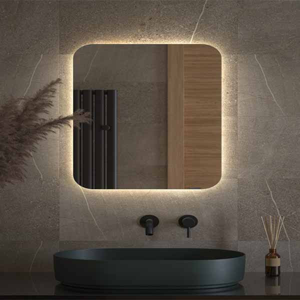 آینه سرویس بهداشتی طرح نوستالژی کد B_50-50